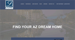 Desktop Screenshot of luxerealestategroup.com